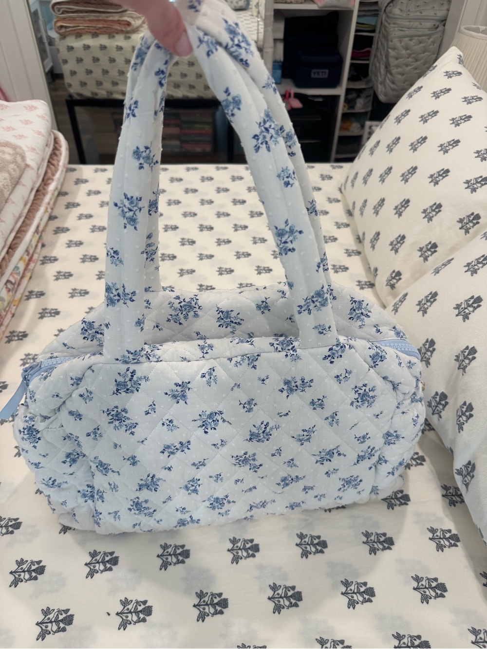 Altar’d State Floral Duffle Tote